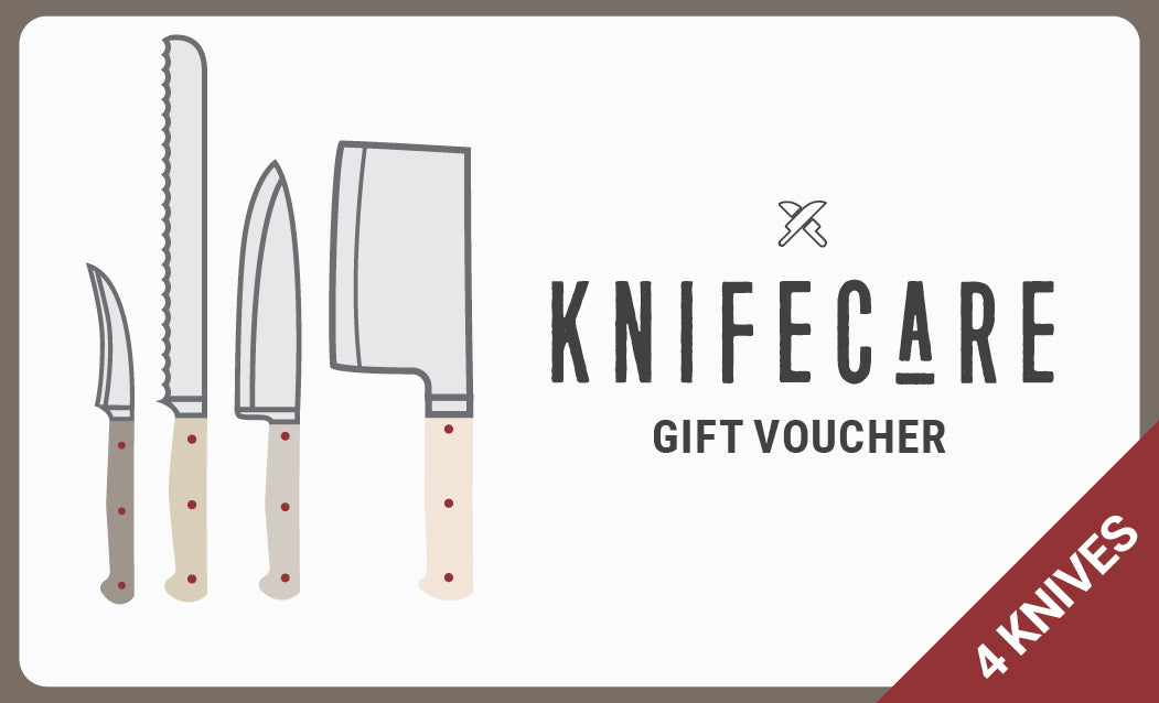 Knife Sharpening Gift Card